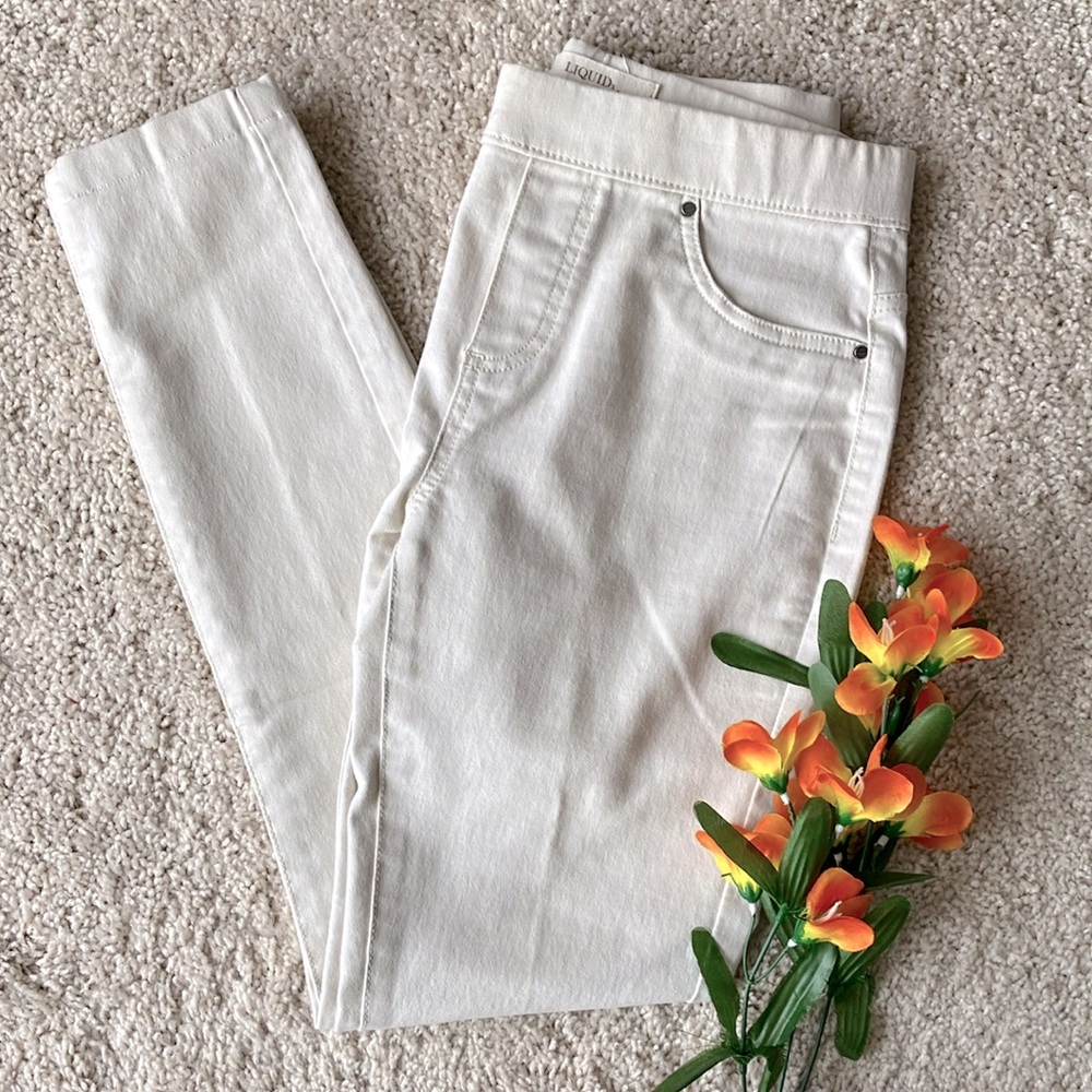 LiquidX Casual | Beige Jeggings